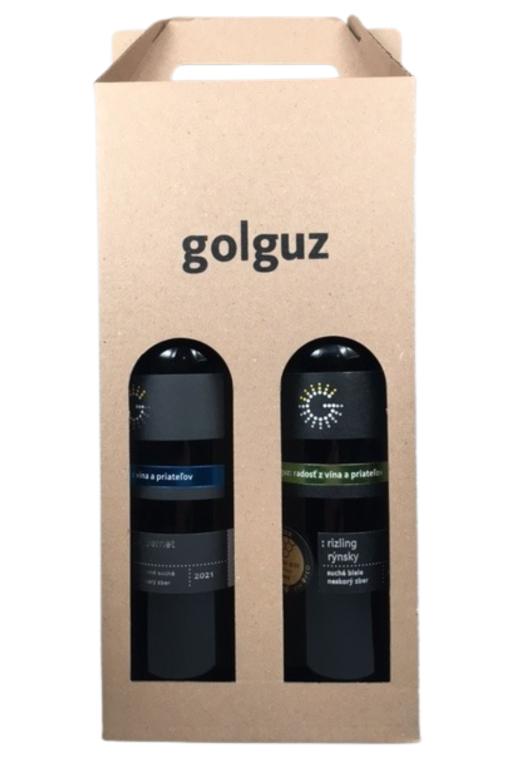 Darčekový obal na 2 vína